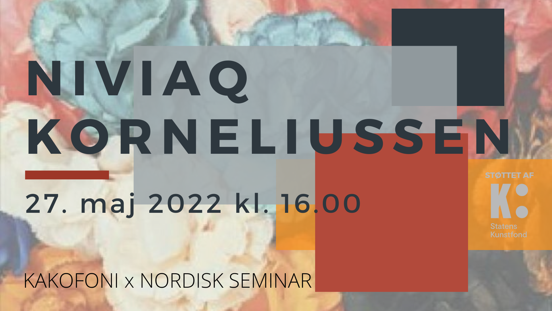 Niviaq Korneliussen Kakofoni Nordisk Seminar